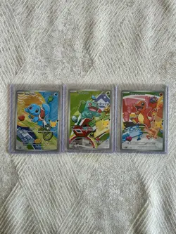 Pokemon First Partner Illustration Collection MEP Bulbasaur Charmander Squirtle - Image 5
