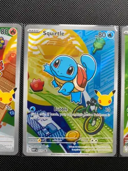 Pokemon First Partner Illustration Collection MEP Charmander Bulbasaur Squirtle - Image 3