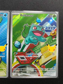 Pokemon First Partner Illustration Collection MEP Charmander Bulbasaur Squirtle - Image 4