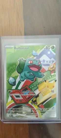 Pokemon First Partner Illustration Collection MEP Bulbasaur Charmander Squirtle - Image 3