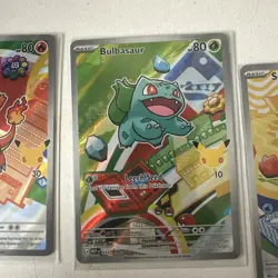 Pokemon First Partner Illustration Collection MEP Bulbasaur Charmander Squirtle - Image 4