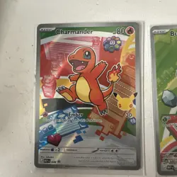 Pokemon First Partner Illustration Collection MEP Bulbasaur Charmander Squirtle - Image 2