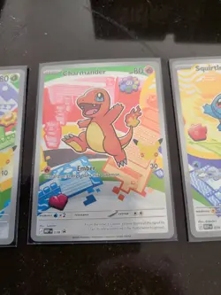 Pokemon First Partner Illustration Collection MEP Bulbasaur Charmander Squirtle - Image 3