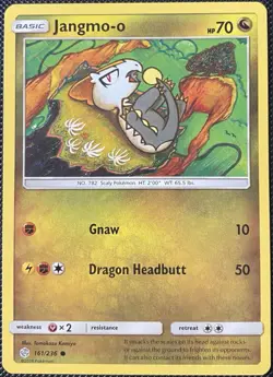 Jangmo-o 161/236 Sm-Cosmic Eclipse Regular - Pokemon Card - Image 1