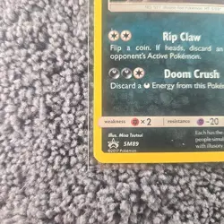 Zoroark SM89 Black Star Promo Holo Pokemon Card - Image 5