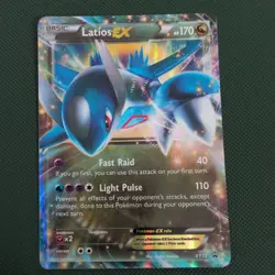Latios EX XY72 - Pokemon XY Black Star Promo - Pokemon TCG Card - Image 1