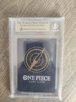 One Piece Card - Wanted Monkey D. Luffy OP09OP05-119 SP Sec BGS 10 Pristine JAP - Image 2