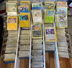100 Card Pokemon Bulk lot SWSH- Common/Uncommon, Reverse Holo & Rare/Holo Rares - Image 2