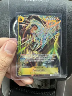 One Piece Bandai Borsalino Character Card EB04-058 Alt Art Egghead - Image 1