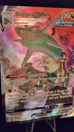 Rayquaza VMAX - TG20/TG30 - Pokemon Silver Tempest Trainer Gallery Holo Card NM - Image 3