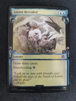 MTG Lorien Revealed Lotr: Tales of Middle-earth #511 Scroll Showcase *FOIL* - Image 1