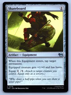 MTG Skateboard Normal U Teenage Mutant Ninja Turtles TMT 178 NM Magic - Image 1