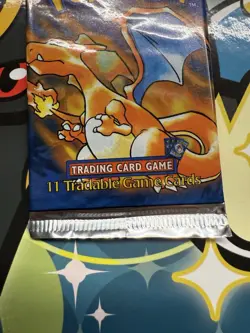 21.066 Pokemon Base Set Booster Pack Short Crimp Shadowless HEAVY 21.06g Sealed - Image 3