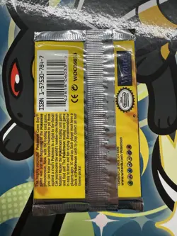 21.066 Pokemon Base Set Booster Pack Short Crimp Shadowless HEAVY 21.06g Sealed - Image 4