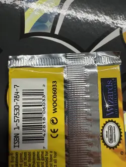 21.066 Pokemon Base Set Booster Pack Short Crimp Shadowless HEAVY 21.06g Sealed - Image 5