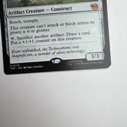 Teenage Mutant Ninja Turtles Technodrome Artifact Creature TMT Mythic Greg Stap… - Image 3