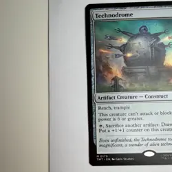 Teenage Mutant Ninja Turtles Technodrome Artifact Creature TMT Mythic Greg Stap… - Image 4