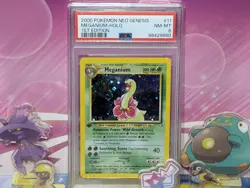 Meganium 11/111 1st Edition Swirl Holo Rare Neo Genesis Pokemon Tcg NM-MT - Image 1