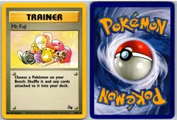 Mr. Fuji 58/62 Uncommon Fossil Pokemon MP - Image 3