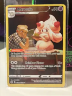 Pokemon TCG Alcremie Brilliant Stars TG08/TG30 Holo Secret Rare - Image 1
