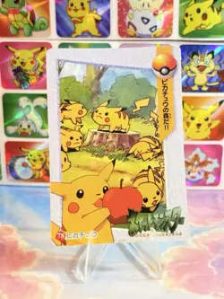 Pokemon Vintage Pocket Monsters Vending HOLO Prism Sticker 1998 Nintendo Japan - Image 5