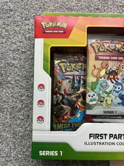 Pokemon First Partner Illustration Collection Series x3 - New Sealed - Image 3