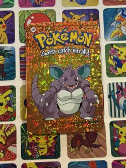 Pokemon 151 Vintage Pocket Monsters Vending HOLO Prism Sticker 2000 Nintendo - Image 2