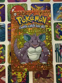 Pokemon 151 Vintage Pocket Monsters Vending HOLO Prism Sticker 2000 Nintendo - Image 3