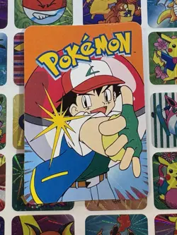 Pokemon 151 Vintage Pocket Monsters Vending HOLO Prism Sticker 2000 Nintendo - Image 5