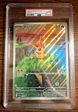 Victini Jumbo Promo #208 - PSA GEM MT 10 - Unova Illustration Coll. - Pokemon - Image 1