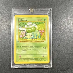 Pokemon Bulbasaur 044/102 1st edition shadowless Base Set - Image 3