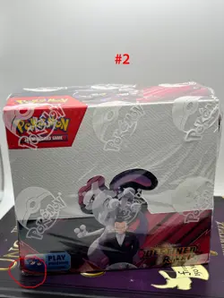2025 Pokemon Destined Rivals Booster Box (36 Packs) - NEW but imperfect - Image 4