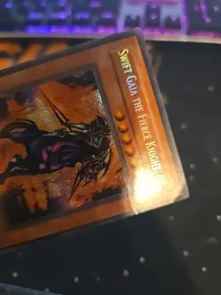 YUGIOH • SWIFT GAIA THE FIERCE KNIGHT • SECRET RARE • CT1-EN004 TIN PROMO HP - Image 5