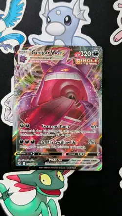 Gengar - Pokemon TCG VMAX 157/264 Swsh08: Fusion Strike Holo Full Art - Image 1
