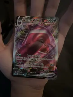 Pokemon Gengar VMAX Holo TCG Card 157/264 Swsh08: Fusion Strike LP - Image 5