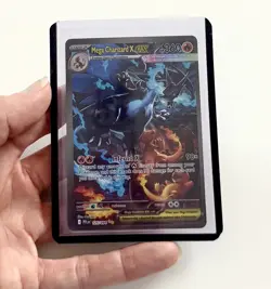 Mega Charizard X EX SIR 125/094 Phantasmal Flames English Pokemon TCG Pack Fresh - Image 1