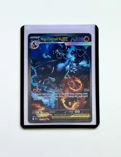 Mega Charizard X EX SIR 125/094 Phantasmal Flames English Pokemon TCG Pack Fresh - Image 2