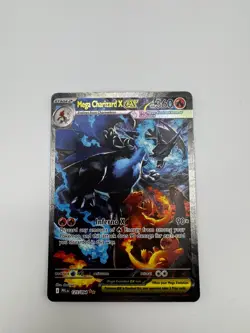 Mega Charizard X EX SIR 125/094 Phantasmal Flames English Pokemon TCG Pack Fresh - Image 1