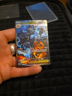 Mega Charizard X EX SIR 125/094 Phantasmal Flames English Pokemon Card TCG - Image 1