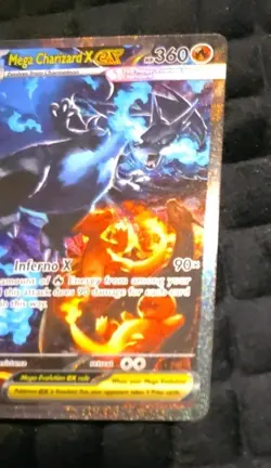 Mega Charizard X EX SIR 125/094 Phantasmal Flames English Pokemon Card TCG - Image 4