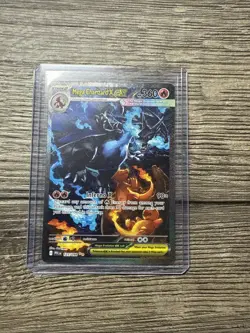 Pokemon TCG Mega Charizard X EX SIR 125/094 English Phantasmal Flames Pack Fresh - Image 1