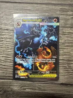 Pokemon TCG Mega Charizard X EX SIR 125/094 English Phantasmal Flames Pack Fresh - Image 2