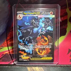 Pokemon TCG Me: Phantasmal Flames - Mega Charizard X EX 125/094 SIR - English - Image 1