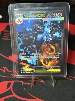 Pokemon TCG Me: Phantasmal Flames - Mega Charizard X EX 125/094 SIR - English - Image 1