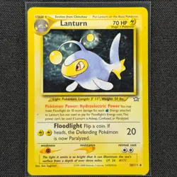 Lanturn - 38/111 - Uncommon - Neo Genisis - WOTC - Pokemon Card - MP - Image 1