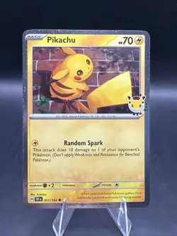 Pikachu (Pokemon Day 2026) 051/162 Miscellaneous Cards & Products Holo - Image 1