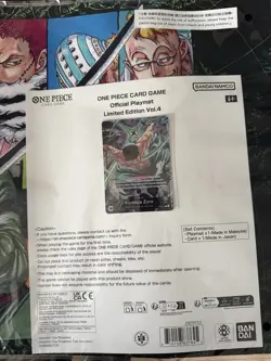 ONE PIECE Card Game Playmat Limited Edition Vol. 4 + Promo Leader Zoro eng - Image 1
