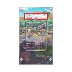 Pikachu AR 173/165 SV2a Pokemon/Pokemon PSA Artwork Protective Vetrina per Carte - Image 3