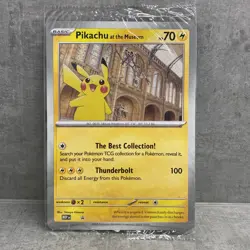 🟡Pokemon x Natural History Museum: Pikachu at the Museum (Sealed) Promo Card🟤 - Image 1