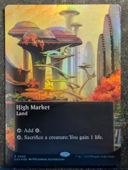 High Market (0063) - Foil Borderless - Edge of Eternities (MTG) - Image 1